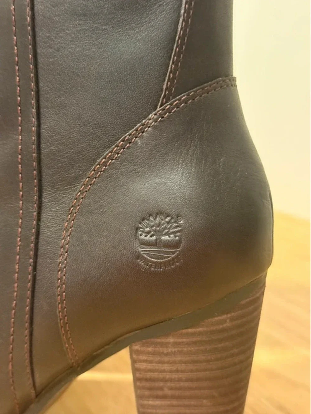 Timberland Earthkeepers Stratham Heights Boots Women 8 Brown Leather 8616A